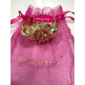 Lilly Pulitzer Gold Conch Shell Bracelet